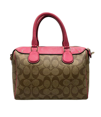 COACH ハンドバッグ ショルダーバッグ 2WAY 斜め掛け シグネチャー PVC F36702 レディース コーチ