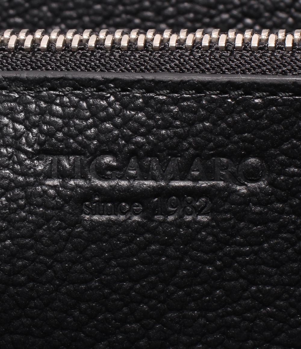 美品 ティガマロ ラウンドファスナー長財布 メンズ TIGAMARO