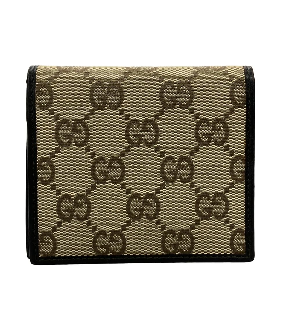 GUCCI 二つ折り財布 GGキャンバス 034 0416 0990 レディース グッチ