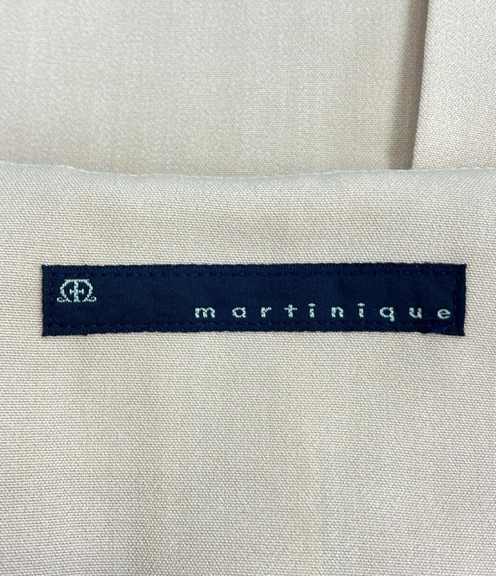 マルティニーク ノーカラーコート レディース martinique