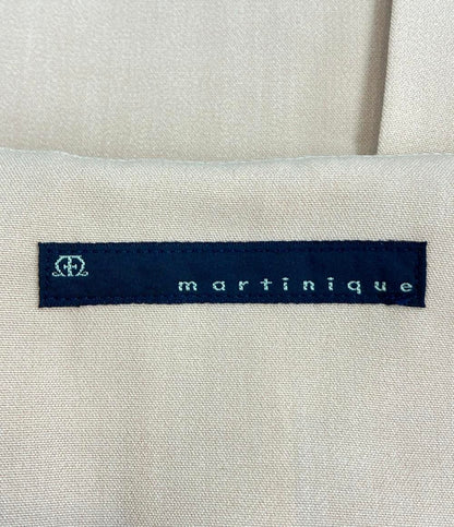 マルティニーク ノーカラーコート レディース martinique