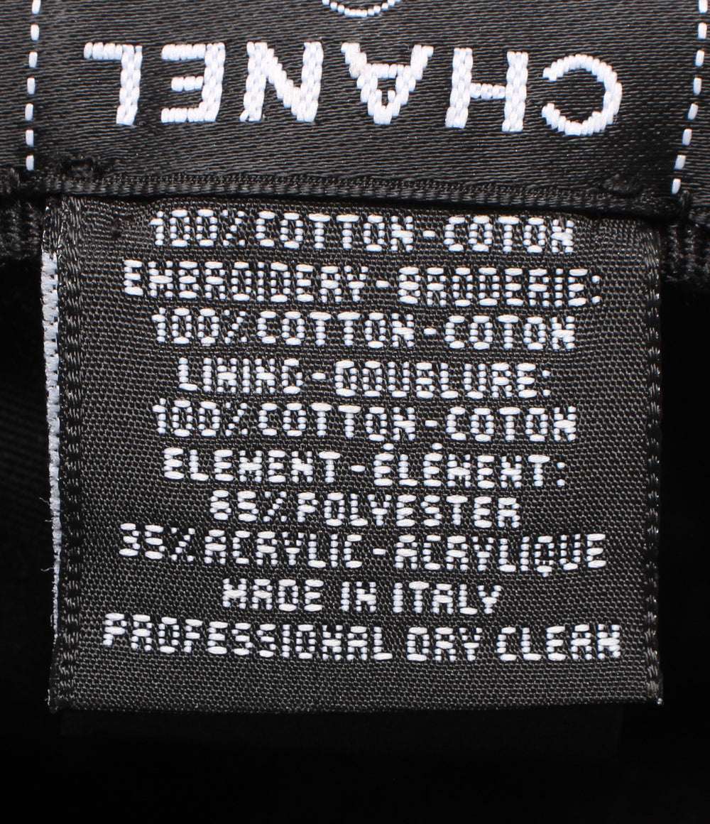美品 CHANEL バケットハット ココビーチ レディース メンズ SIZE M シャネル