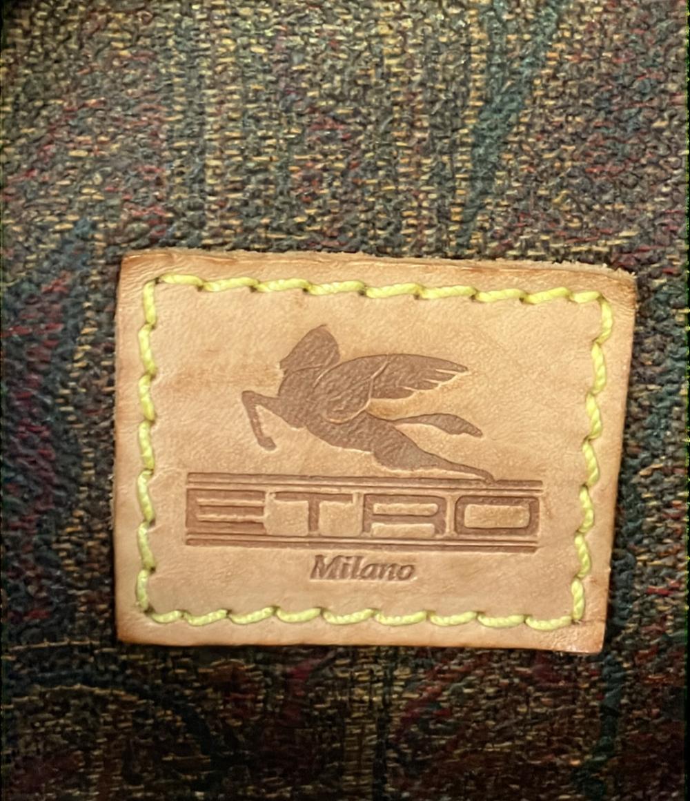 ETRO 2WAY ハンドバッグ ショルダーバッグ ボストンバッグ 斜め掛け