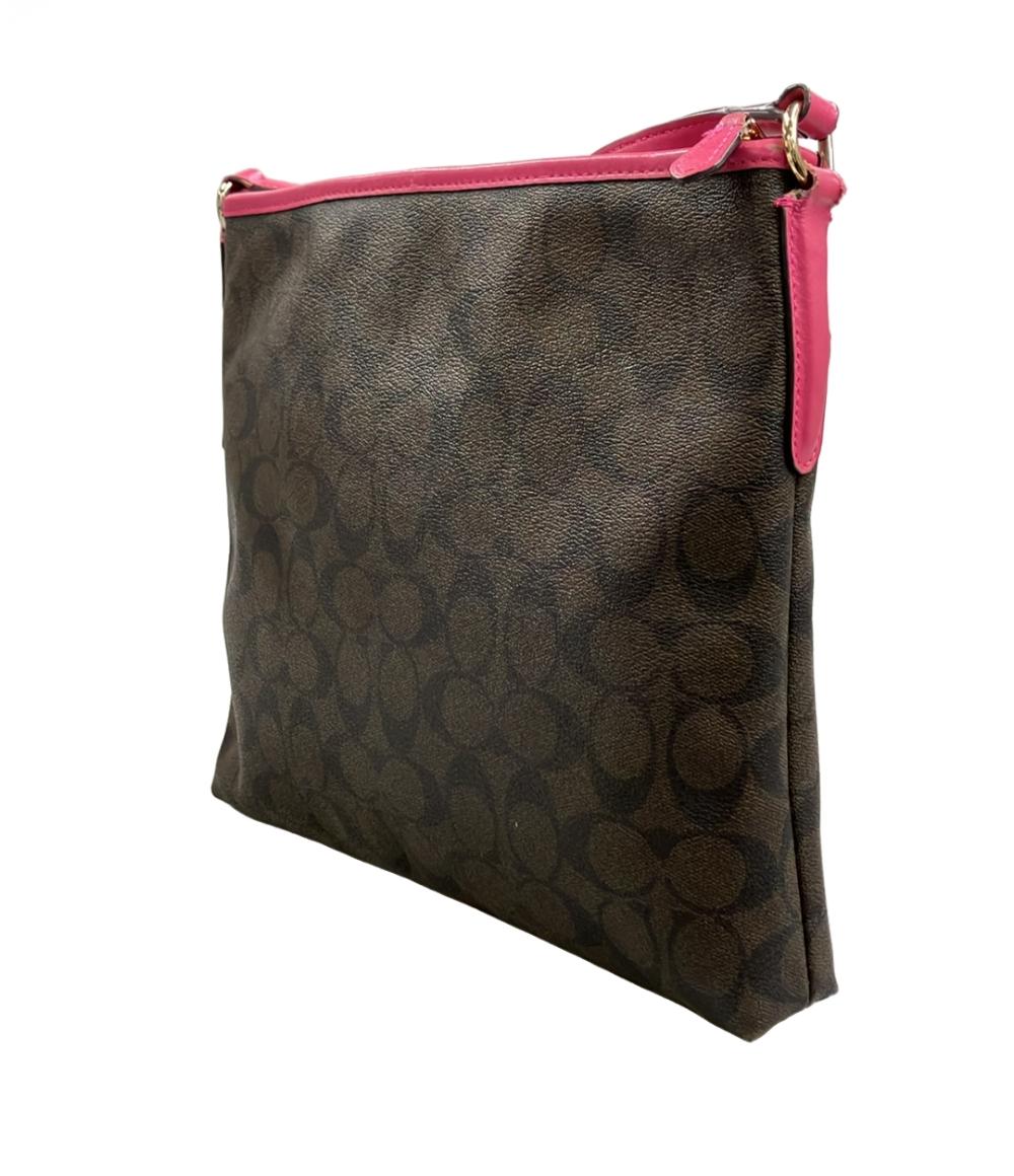 COACH ショルダーバッグ 斜め掛け シグネチャー F23866 レディース