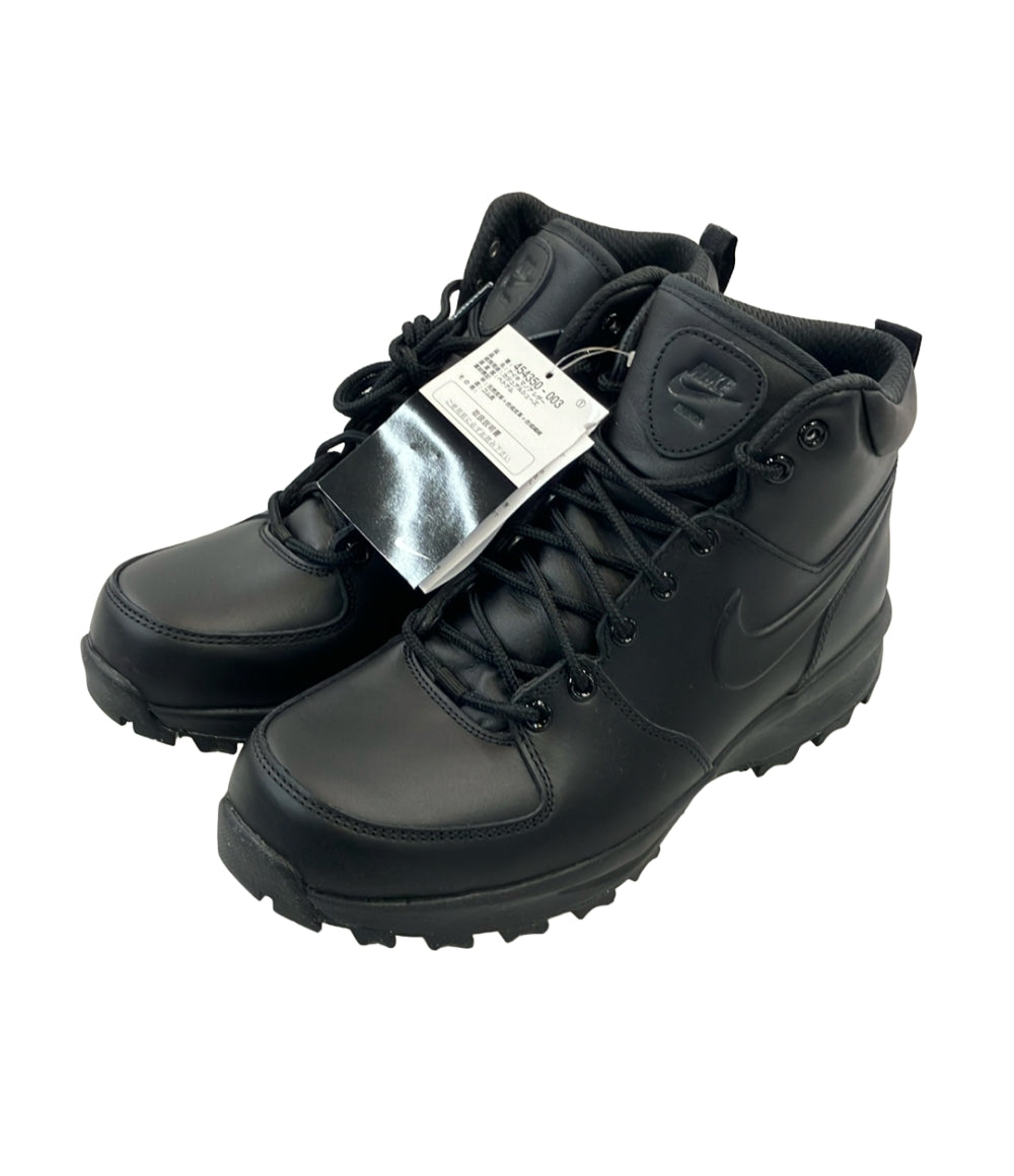 美品 NIKE ハイカットスニーカー MANOA LEATHER 454350-003 メンズ SIZE 26.5 (M) ナイキ