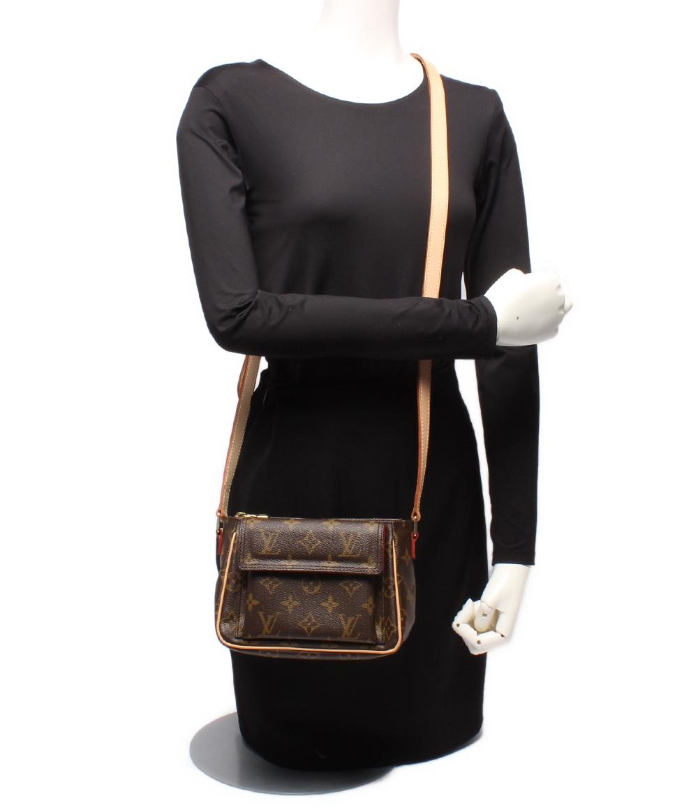 美品 LOUIS VUITTON ショルダーバッグ 肩掛け 斜め掛け ヴィバシテPM モノグラム M51165 レディース ルイ・ヴィトン