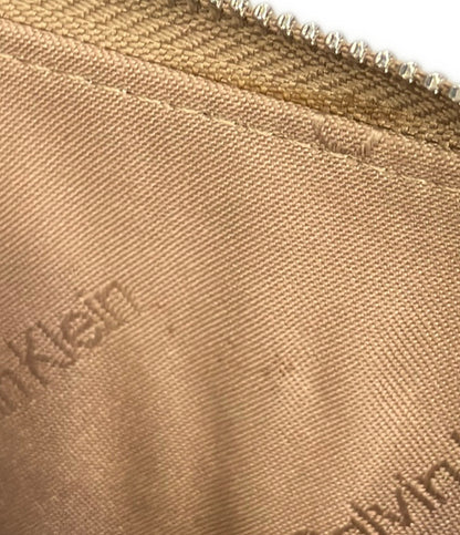 Calvin klein ラウンドファスナー二つ折り財布 メンズ レディース カルバンクライン