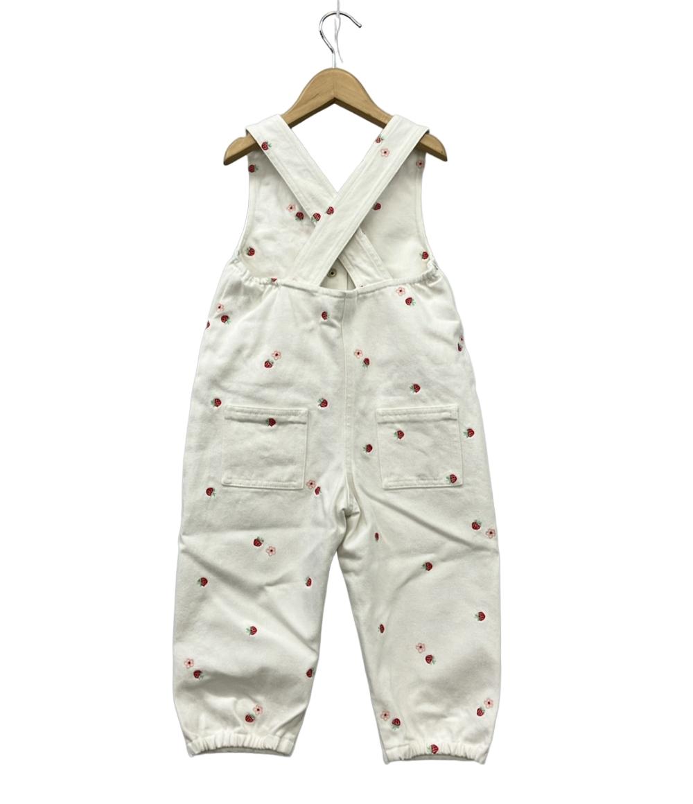 Christian Dior baby Dior オーバーオール イチゴ Jardin de Fraises エンブロイダリー コットンデニム 5WBM32OVEB_Y37B ベビー SIZE 36 (95)