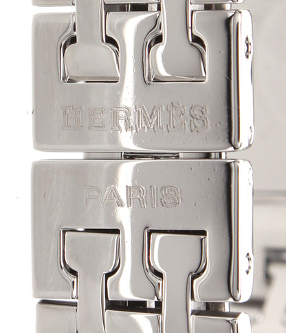 HERMES 腕時計 Hウォッチ クオーツ ブラック HH1.210 レディース エルメス