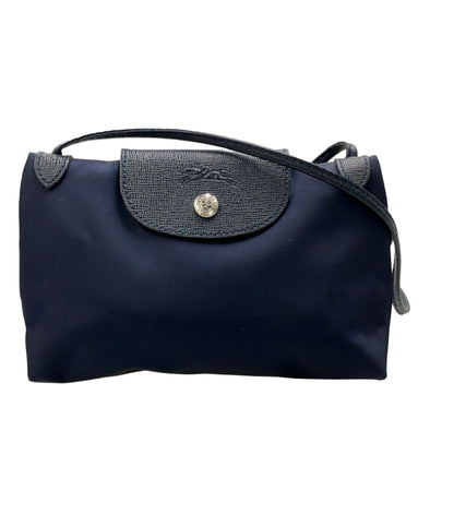 美品 Longchamp ショルダーバッグ 斜め掛け レディース ロンシャン