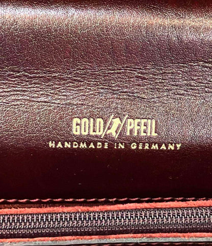 GOLD PFEIL 2way バンドバッグ ショルダーバッグ 斜め掛け レディース ゴールドファイル