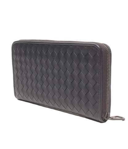 BOTTEGA VENETA ラウンドファスナー長財布 イントレチャート メンズ レディース ボッテガ・ヴェネタ