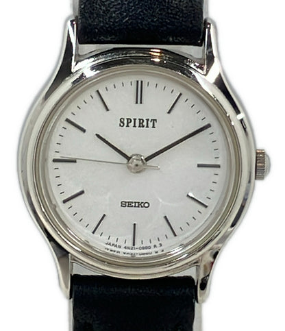 SEIKO 腕時計 スピリット クオーツ 4N21-0450 レディース セイコー