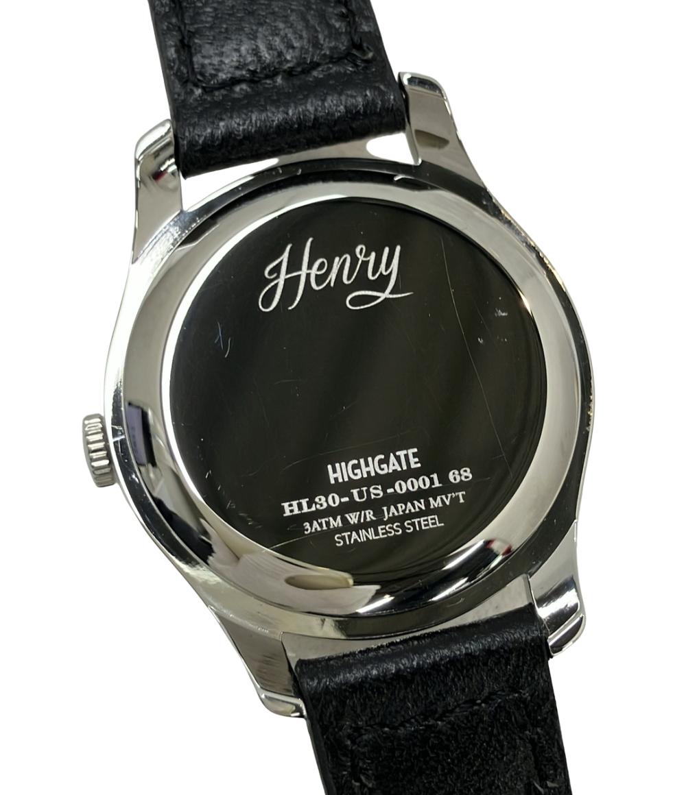 美品 HENRY LONDON 腕時計 クオーツ HS30-US-0001 レディース ヘンリーロンドン