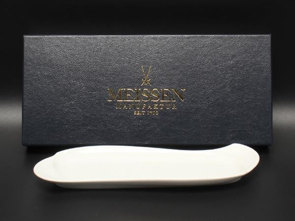 美品 ミントン オーバルプレート プラター 皿 25cm 波の戯れ Minton