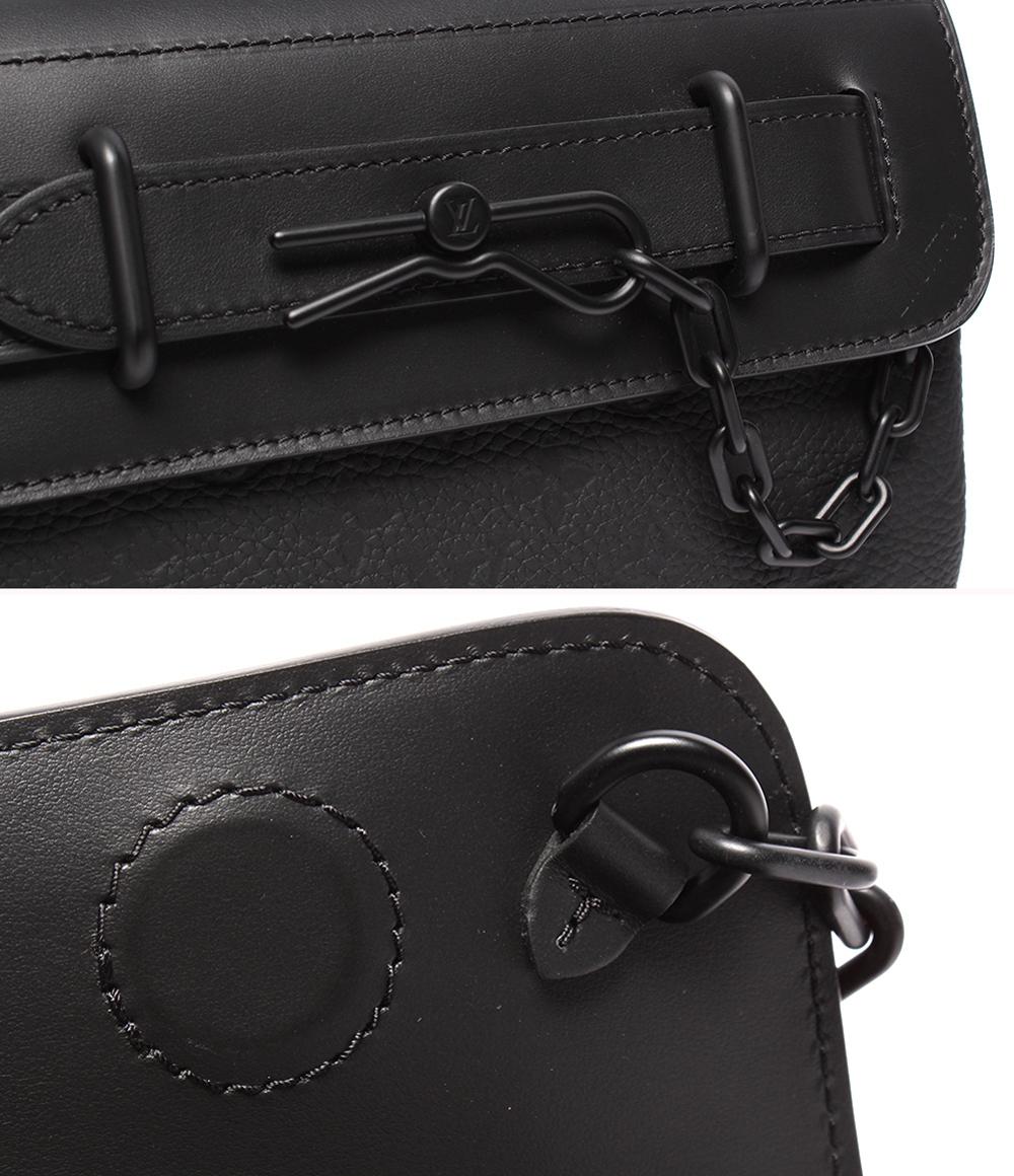 美品 ルイ・ヴィトン 2way ハンドバッグ ショルダーバッグ 斜め掛け スティーマーPM モノグラム・トリヨン M24436 レディース LOUIS VUITTON