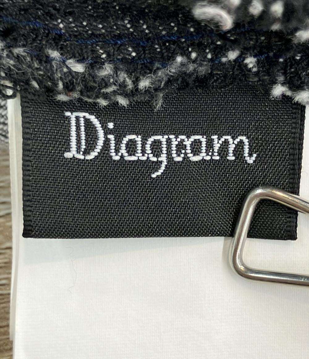 Diagram GRACE CONTINENTAL デニムジャケット ニットコンビ レディース SIZE 36 (S) ダイアグラムグレースコンチネンタル