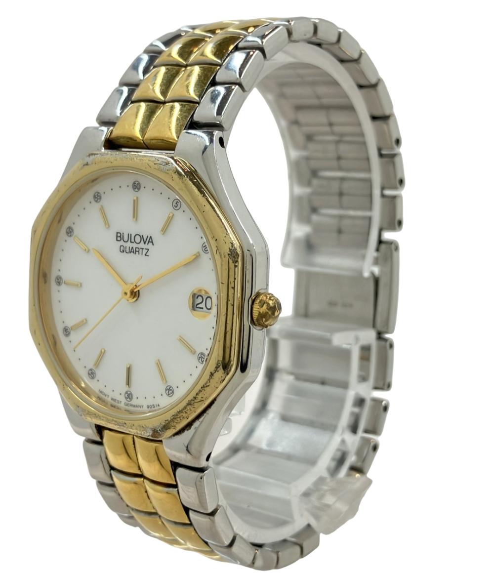 ブローバ 腕時計 クオーツ ホワイト レディース Bulova