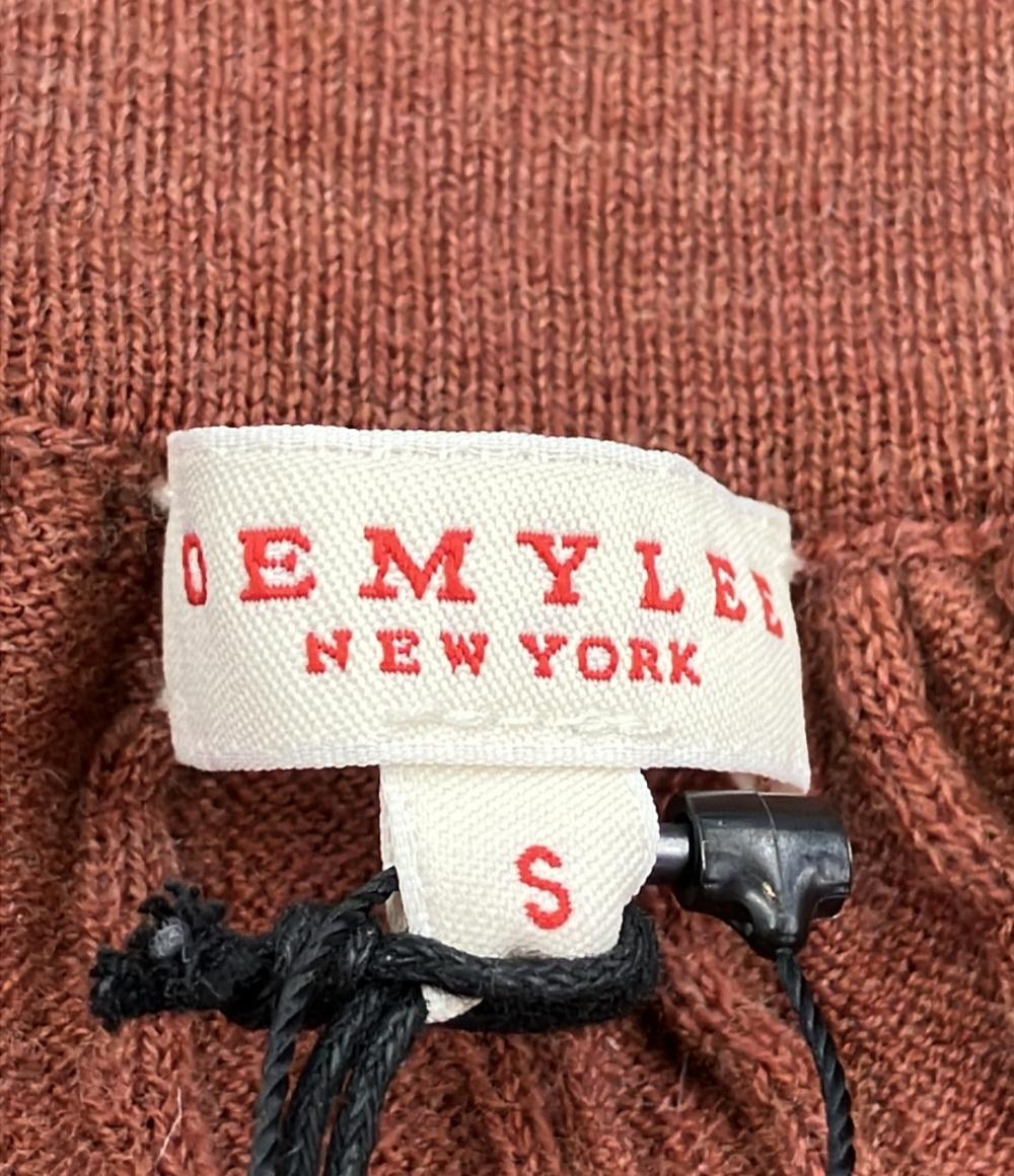 美品 デミリー ニットロングプリーツスカート レディース SIZE S (S) DEMYLEE