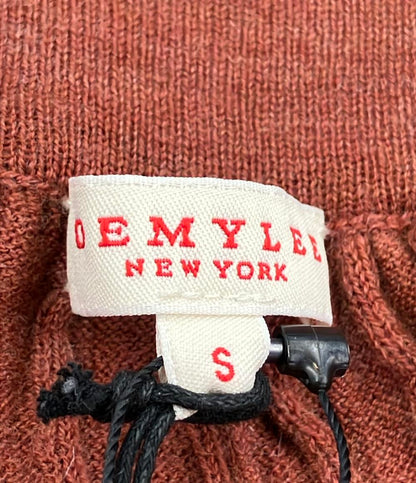 美品 デミリー ニットロングプリーツスカート レディース SIZE S (S) DEMYLEE