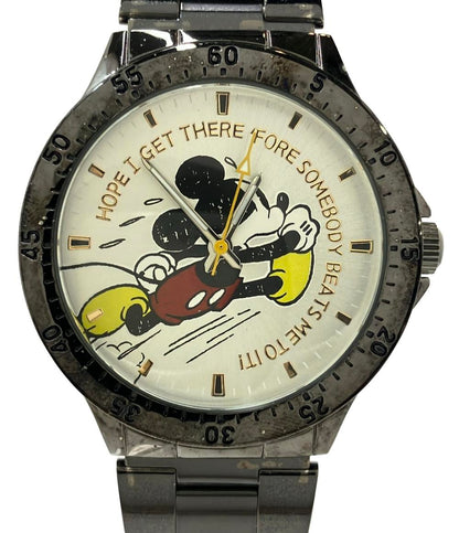 SEGA 腕時計 Disney ミッキーマウス クオーツ シルバー ユニセックス セガ
