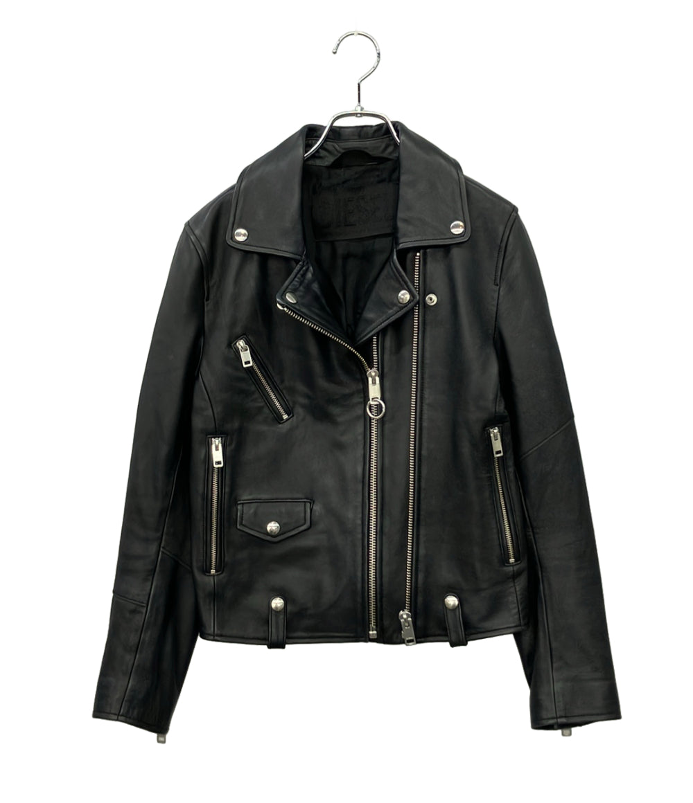 DIESEL ダブルライダース レザージャケット メンズ SIZE S ディーゼル