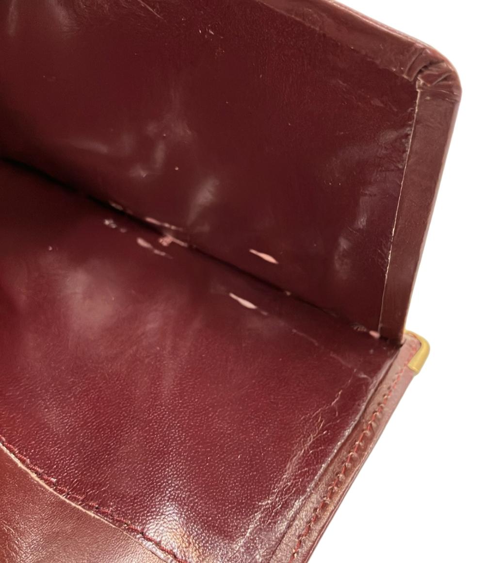 Cartier 二つ折り札入れ財布 マストドゥカルティエ メンズ カルティエ