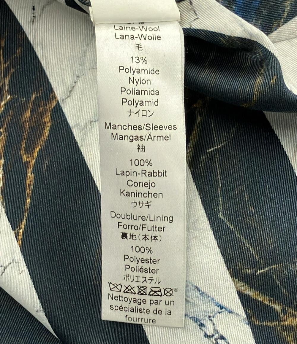 美品 ケンゾー ファー付コート ウサギ レディース SIZE 34 (M) KENZO