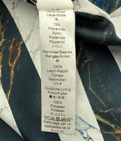 美品 ケンゾー ファー付コート ウサギ レディース SIZE 34 (M) KENZO