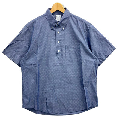 美品 ブルックスブラザーズ ボタンダウン半袖シャツ メンズ SIZE L (L) Brooks Brothers