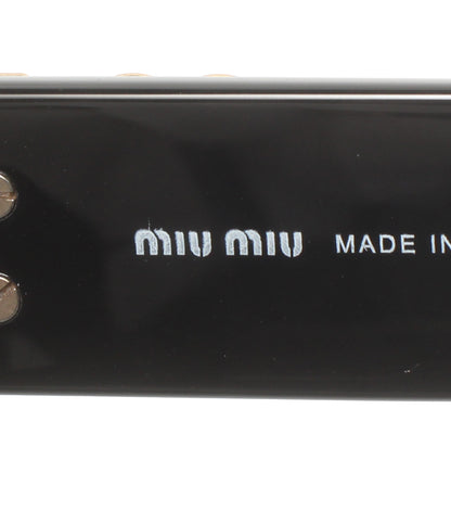 美品 Miu Miu 伊達メガネ アイウェア 52□19 VMU04U レディース ミュウ ミュウ