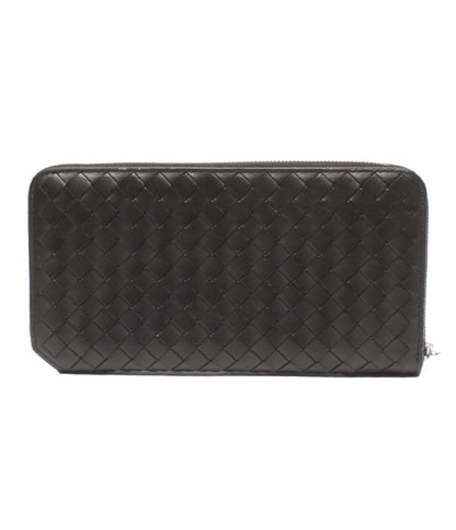BOTTEGA VENETA ラウンドファスナー長財布 イントレチャート メンズ レディース ボッテガ・ヴェネタ