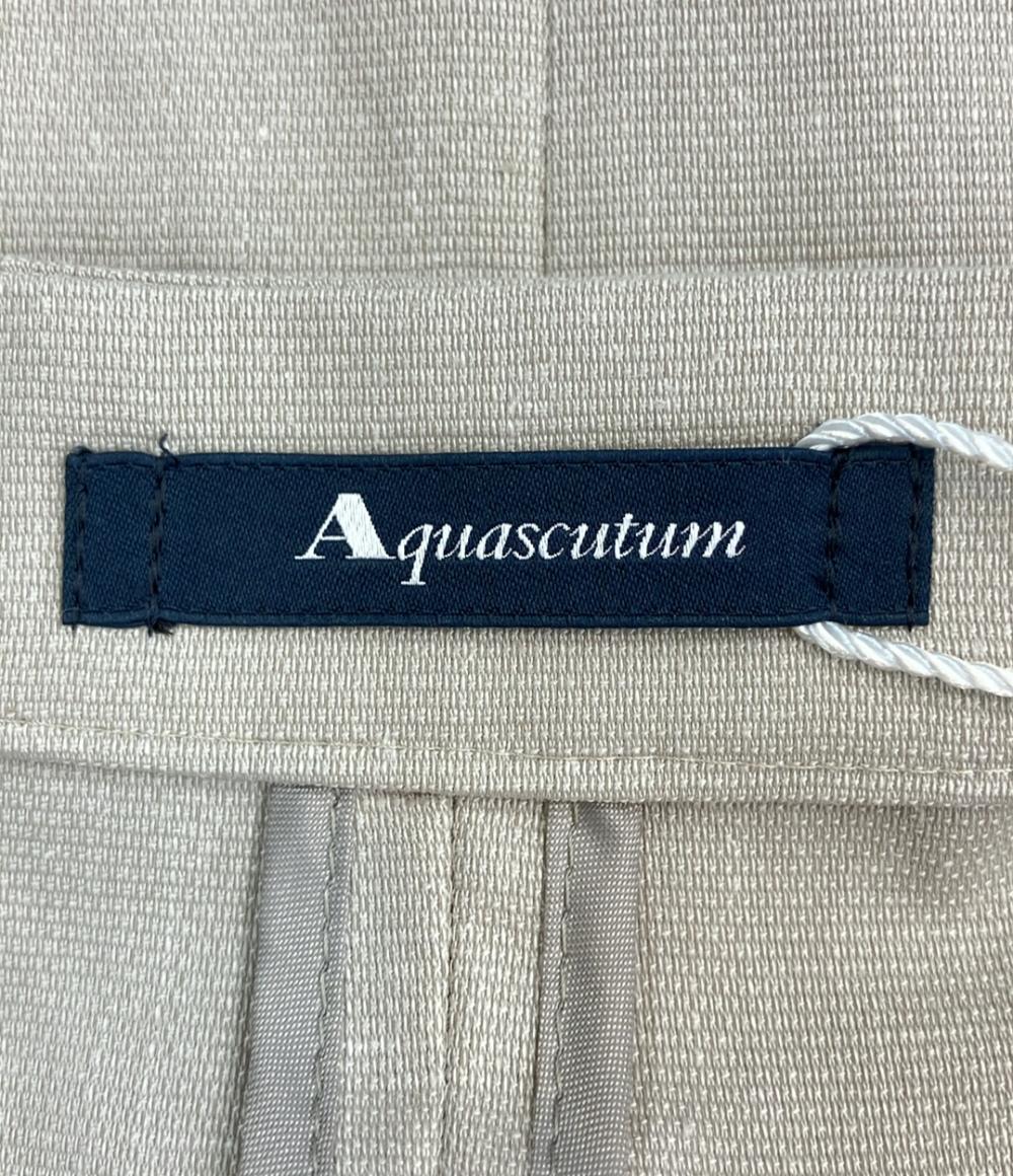 美品 アクアスキュータム テーラードジャケット パンツ セットアップ レディース SIZE 8 (M) Aquascutum