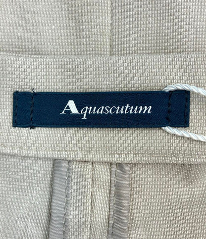 美品 アクアスキュータム テーラードジャケット パンツ セットアップ レディース SIZE 8 (M) Aquascutum