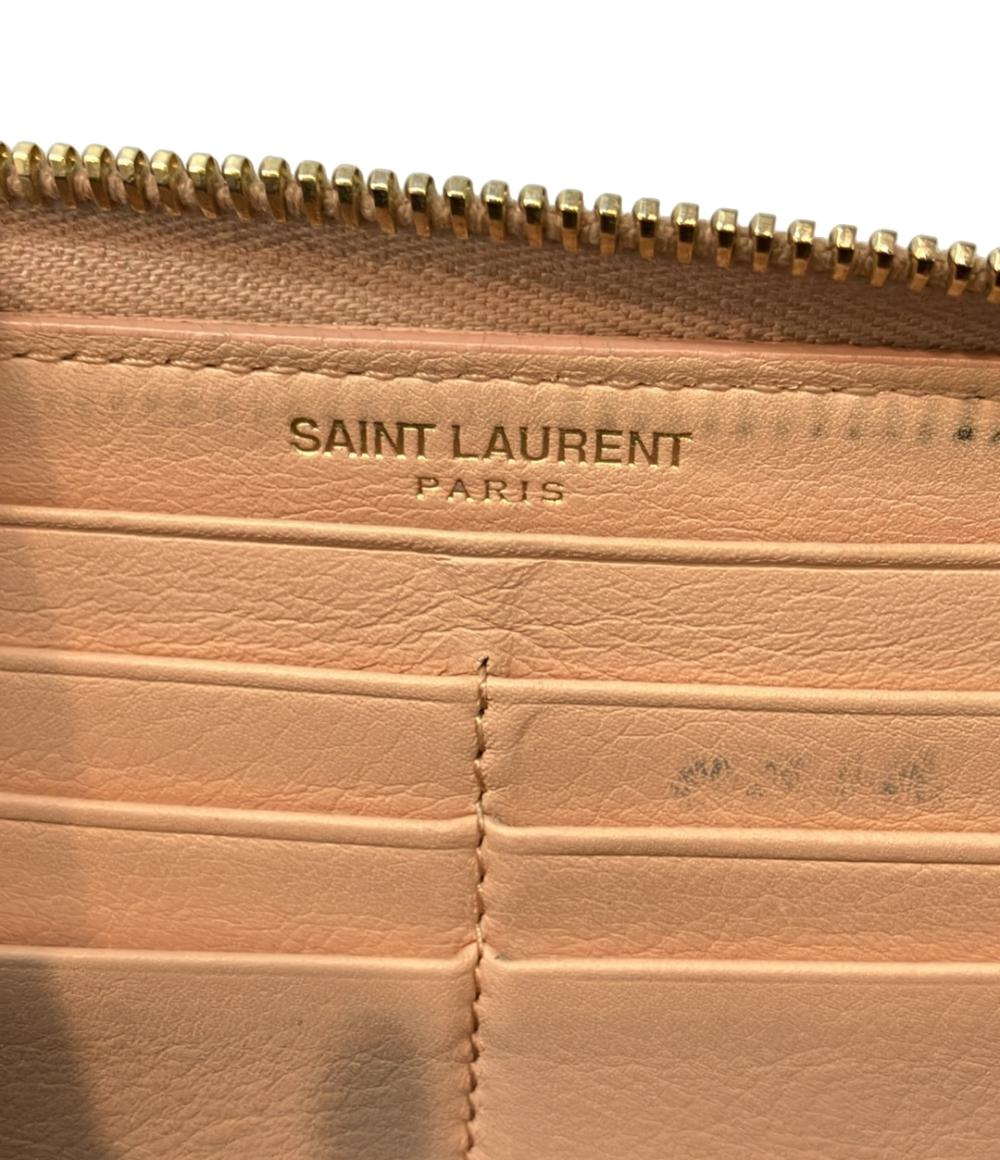 サンローラン ラウンドファスナー長財布 レディース SAINT LAURENT