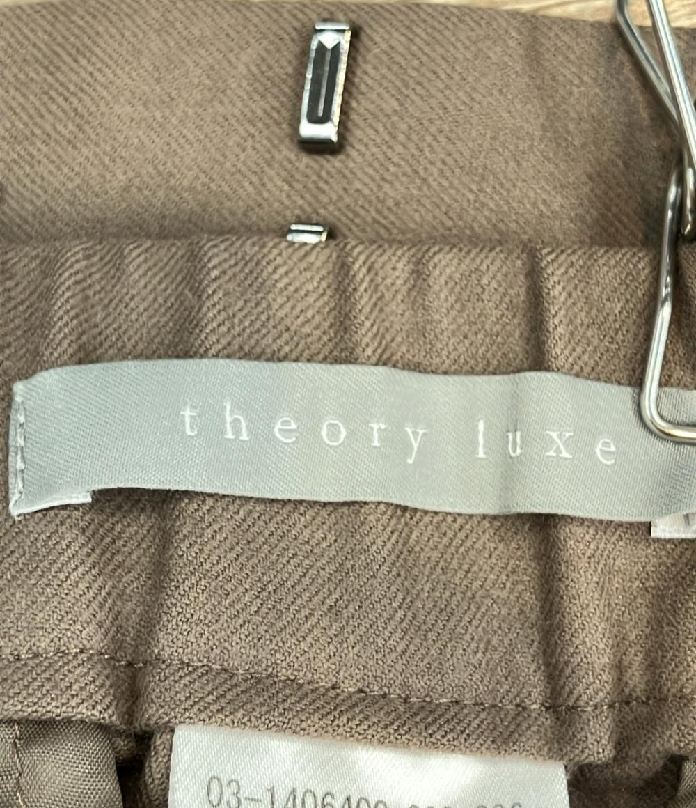 セオリーリュクス スラックス テーパードパンツ レディース SIZE 36 (M) theory luxe