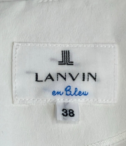 LANVIN en Bleu フリル ブラウス レディース SIZE 38 ランバンオンブルー