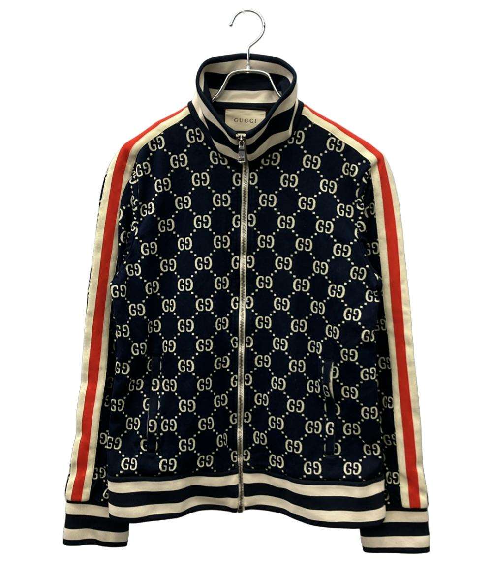GUCCI トラックジャケット GGジャカード GG総柄 18AW GG Jacquard Cotton Jacket 496919 X9V05 メンズ SIZE L グッチ