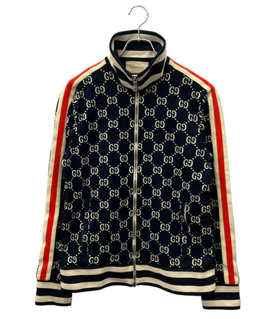 GUCCI トラックジャケット GGジャカード GG総柄 18AW GG Jacquard Cotton Jacket 496919 X9V05 メンズ SIZE L グッチ