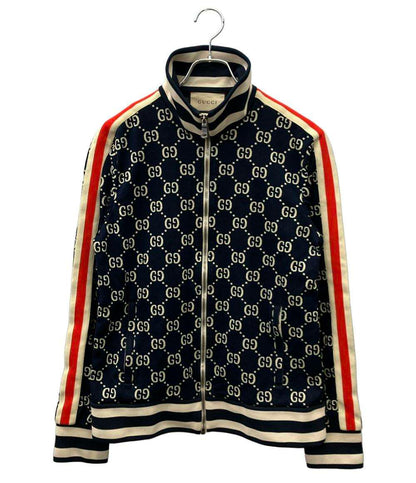 GUCCI トラックジャケット GGジャカード GG総柄 18AW GG Jacquard Cotton Jacket 496919 X9V05 メンズ SIZE L グッチ