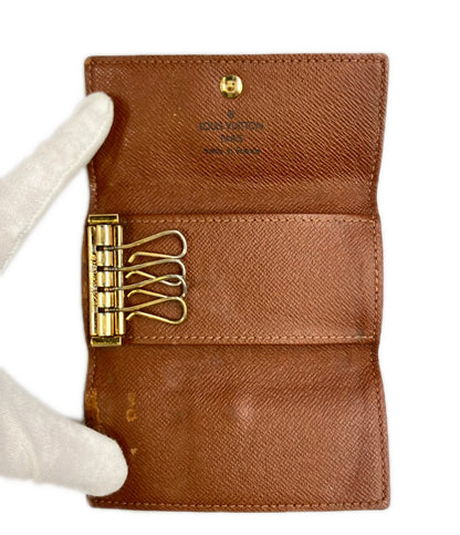 LOUIS VUITTON 4連キーケース ミュルティクレ 4 モノグラム M62631 レディース メンズ ルイ・ヴィトン