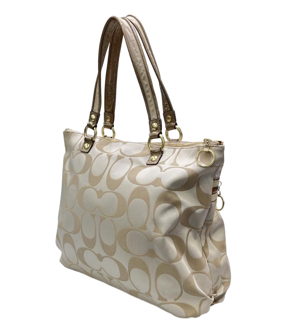 COACH トートバッグ ショルダーバッグ 肩掛け ラージシグネチャー 15316 レディース コーチ