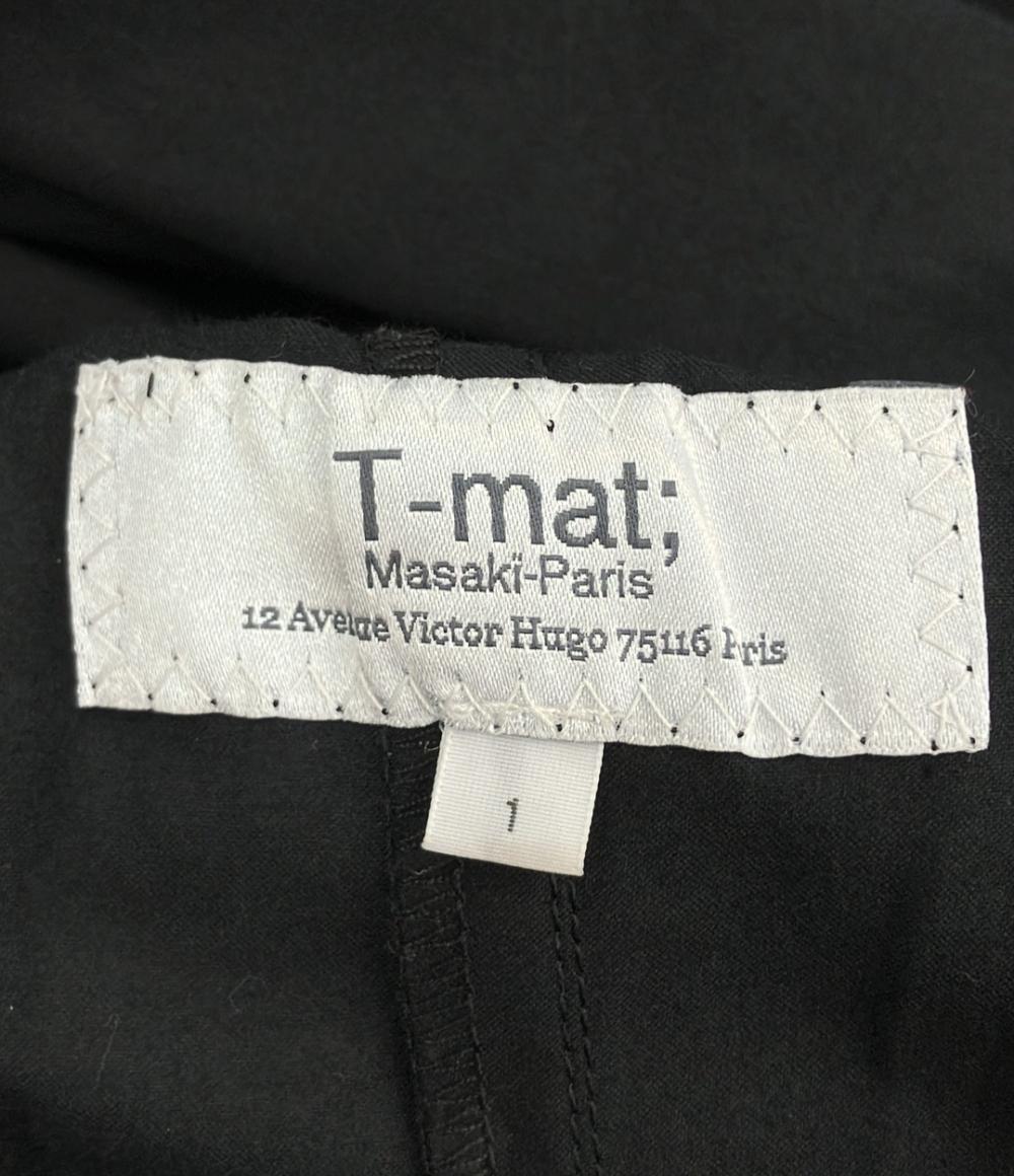 ティーマット マサキ パリ ワイドフレアパンツ サロペット レディース SIZE 1 (S) T-mat masaki-paris