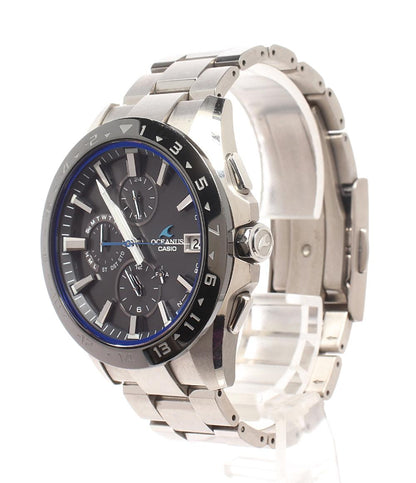 CASIO 腕時計 Bluetooth OCEANUS オシアナス ソーラー ブラック 0CW-T3000 メンズ カシオ