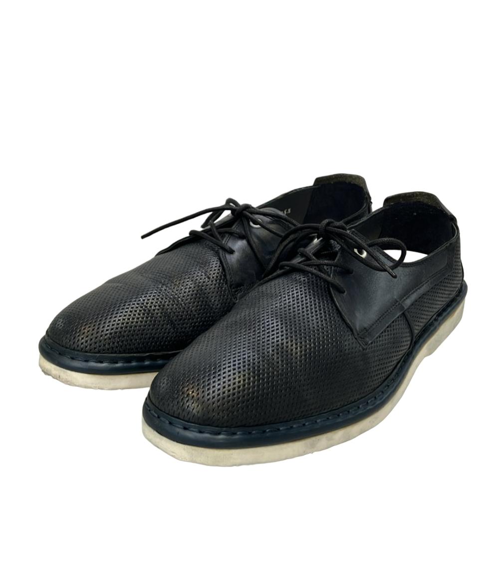 LANVIN en Bleu ローカットスニーカー プレーントウシューズ メンズ SIZE 25.5 (S) ランバンオンブルー