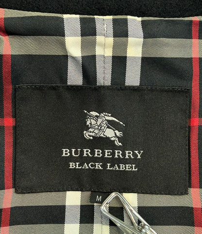 バーバリーブラックレーベル ステンカラーコート メンズ SIZE M BURBERRY BLACK LABEL