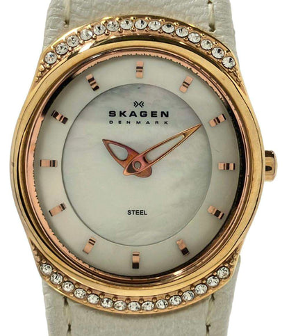 スカーゲン 腕時計 クオーツ シェル 686XSRLW レディース SKAGEN