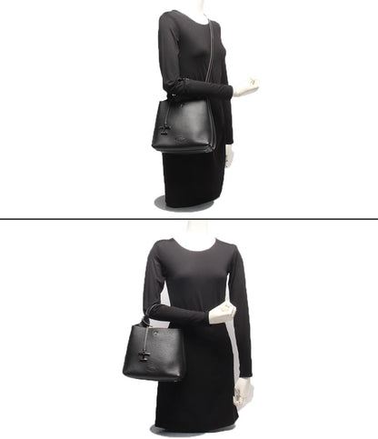 美品 トッズ 2wayショルダーバッグ ハンドバッグ 斜め掛け マイクロ Tタイムレス レディース TOD’S