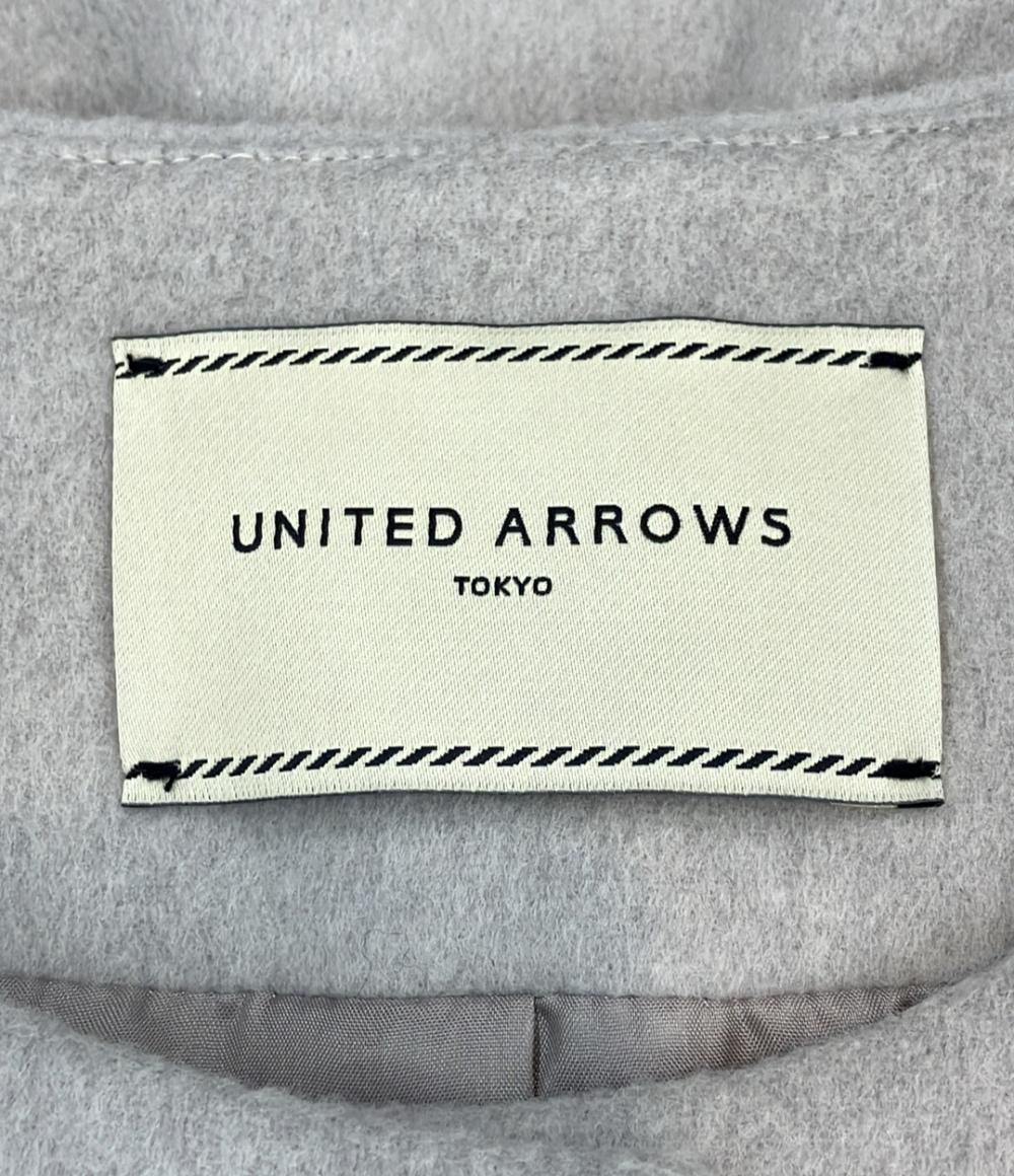 ユナイテッドアローズ ノーカラーコート レディース SIZE 36 (S) UNITED ARROWS