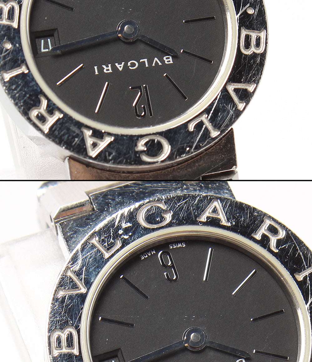 BVLGARI 腕時計 ブルガリ・ブルガリ クオーツ ブラック BB23SS レディース ブルガリ